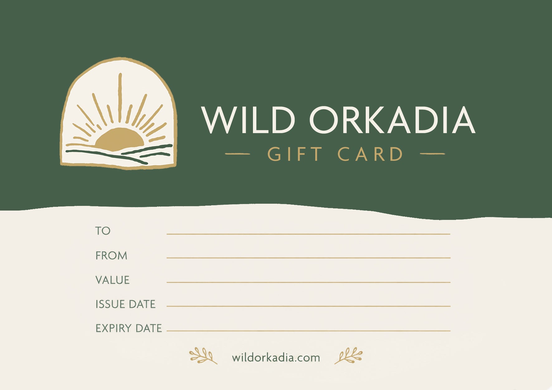 Wild Orkadia Gift Card